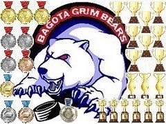 Komandos logotipas BAGOTA Grim Bears