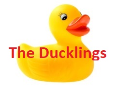 Komandos logotipas The Ducklings