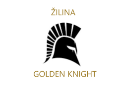 Komandos logotipas Žilina Golden Knights
