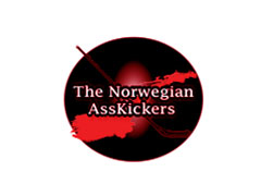 Lencana pasukan The Norwegian AssKickers