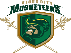 Logo zespołu Sioux City Musketeers