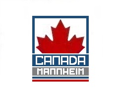 Lencana pasukan Canada Hockey Mannheim 19
