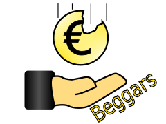 Komandas logo Beggars