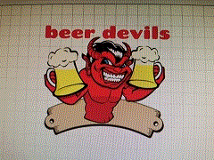Lencana pasukan Beer Devils