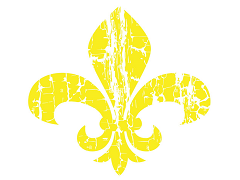 Komandos logotipas Zlatni Ljiljani