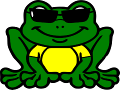 Lencana pasukan Valmez Cool Frogs