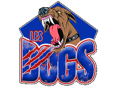 Joukkueen logo Les Dogs