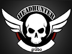 Komandos logotipas headhunters