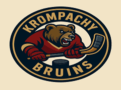 Logo tímu Krompachy Bruins