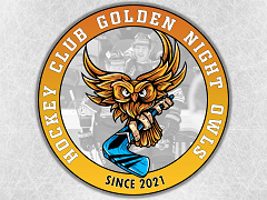 Komandos logotipas Hc Night Golden Owls
