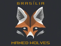 Logo da equipa Brasília Maned Wolves