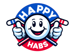 Joukkueen logo Happy Habs