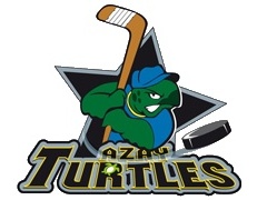 Lencana pasukan Azay Turtles