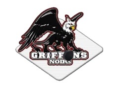 Komandas logo les Griffons Noirs