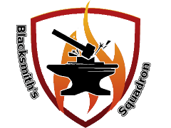 Komandos logotipas Blacksmith Hockey Academy
