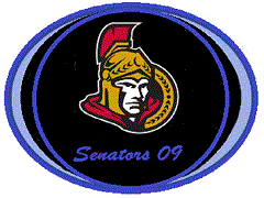 Komandos logotipas Senators 09