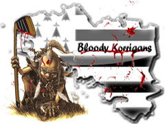 Komandas logo Bloody Korrigans