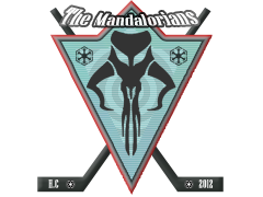 Логотип команди The Mandalorians
