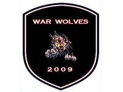 Komandos logotipas WAR WOLVES