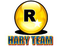 Komandos logotipas Hary team