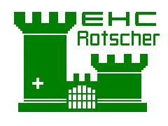 Komandos logotipas EHC Rotscher