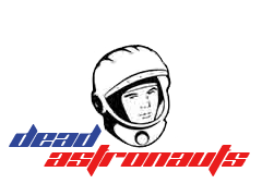 Komandos logotipas Lost Astronauts