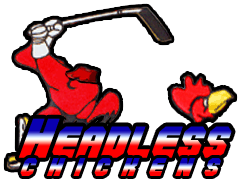 Komandos logotipas Headless Chickens