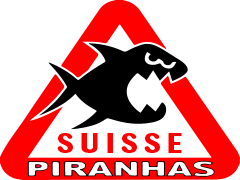 Komandos logotipas suisse piranhas
