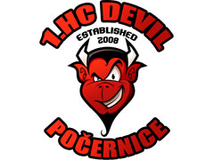 Joukkueen logo 1. HC Devil Počernice