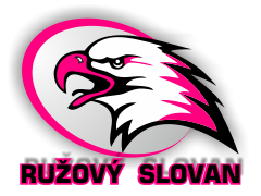 Joukkueen logo ružový Slovan