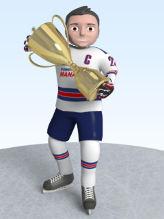 Hockey mascot