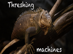 Komandos logotipas Threshing machines