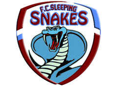 Komandos logotipas FC Sleeping Snakes