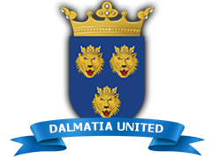 Komandos logotipas Dalmatia United